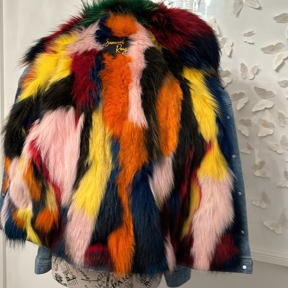 💚Samuel Reiz unique denim jacket 💚 - Picture 3 of 5